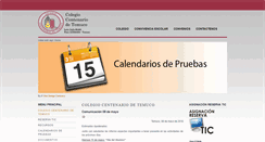 Desktop Screenshot of colegiocentenario.cl